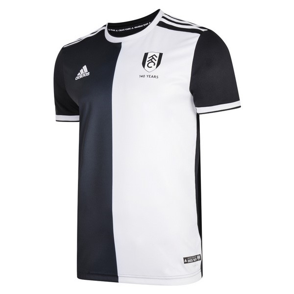 Camiseta Fulham 140th Negro Blanco